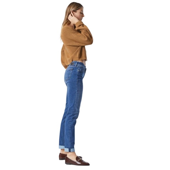 Joe’s Straight Leg High-Rise Roll-Up 93% Cotton Women’s Jeans - W24 Regular - Picture 13 of 14
